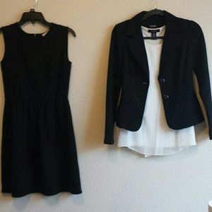 All Dress Up* Loft Dress XS, Blazer w/blouse XS