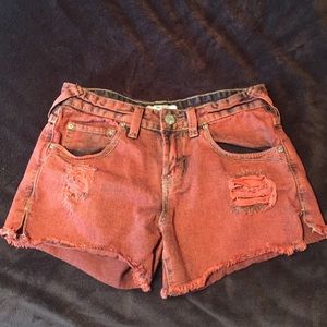 Free People Shorts Size 24