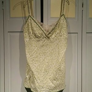 Spaghetti strap tank top