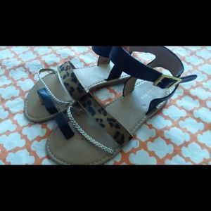 torrid sandals sz 8w