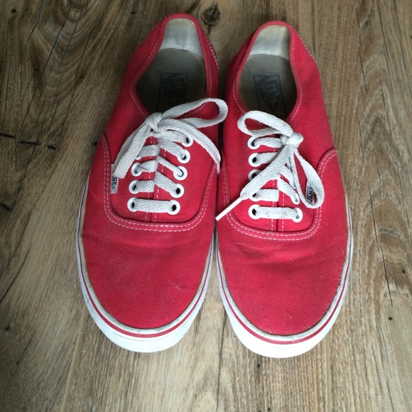 Vans Shoes - Red Vans
