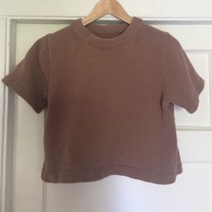 Creatures of comfort crop top