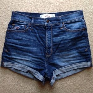 High wasted shorts