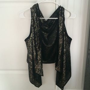 Sequins vest