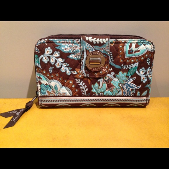 Vera Bradley Turn Lock Wallet
