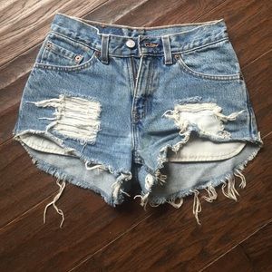 Vintage Levi's High Waist Shorts
