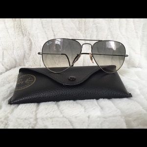 Ray Ban aviator sunglasses