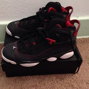 Jordan's only used once they look brand new !