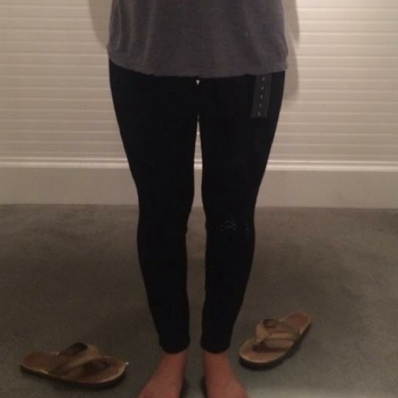 Abercrombie & Fitch high rise black jean legging