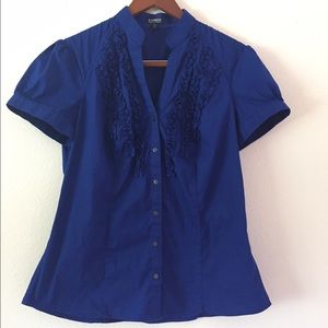 Blue express shirt