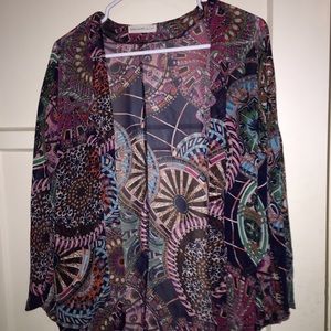Patterned kimono size xs