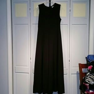 Long black dress