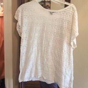White Lace Shirt