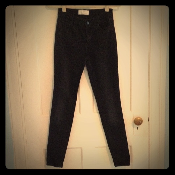 Black high waisted skinny jeans