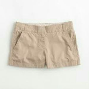 J. Crew 3" chino shorts