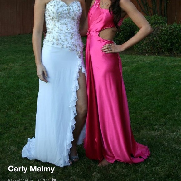 Dress on the left