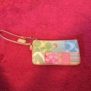 Coach wristlet