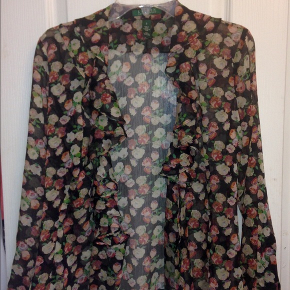 Elegant Ralph Lauren shirt/cover up - Picture 1 of 1