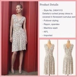 Anthropologie Deletta Cloudrose Dress