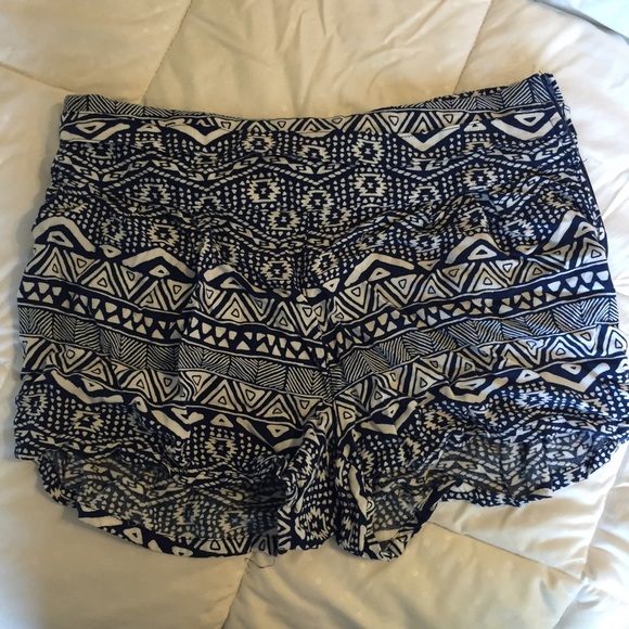 Tribal print shorts