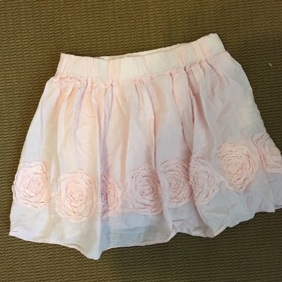 Pink skirt