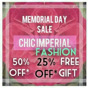 MEMORIAL DAY SALE