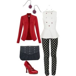 Black studded clutch with detachable straps