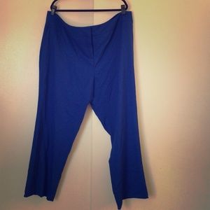 Vince Camuto cobalt blue pants plus size