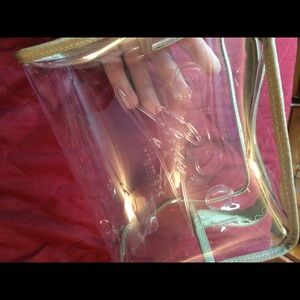 Gucci see-through travel bag/makeup bag