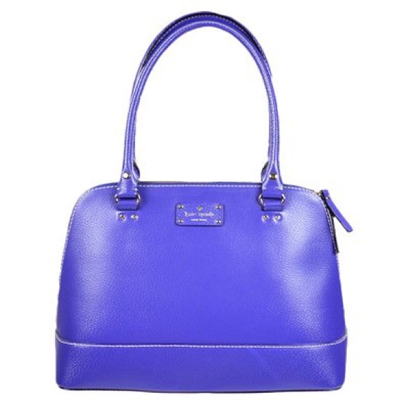 Kate Spade Wellesley Rachelle Holiday Blue purse