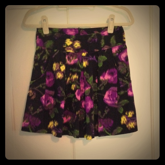 Pleated skater skirt from silence + noise