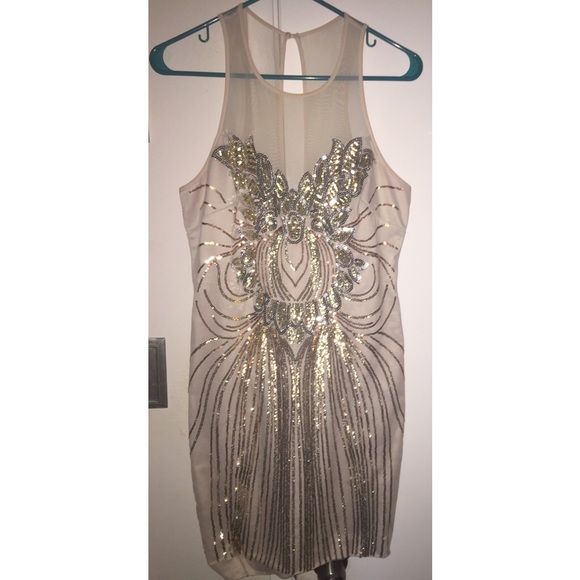 Bebe glitter dress