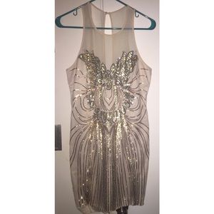Bebe glitter dress