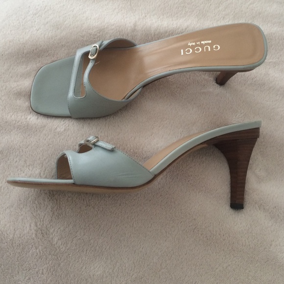 Gucci slip on heels
