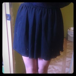 American apparel chiffon skirt