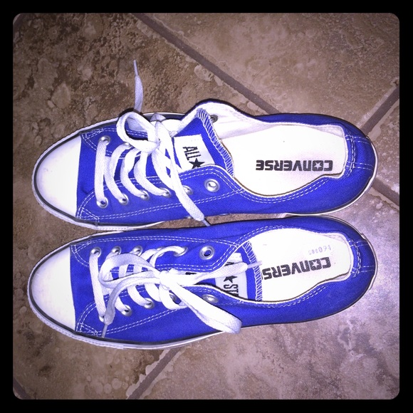 Blue All-Star converse