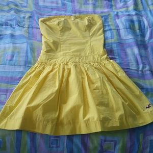 Yellow Hollister Dress