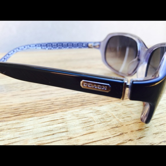 Coach black sunglasses