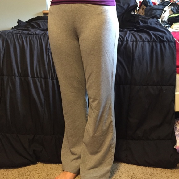 Pants - Grey yoga pants