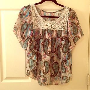 Paisley top