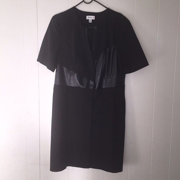 +size Phillip Lim for Target Black front zip dress