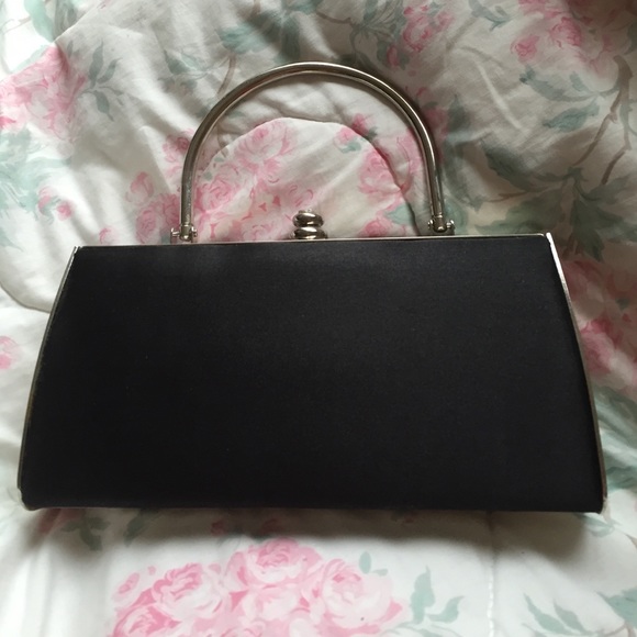 Classic Black Handbag Clutch