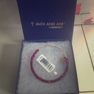 Alex and Ani beaded scarlet bracelet box included