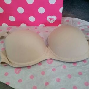 VS PINK Strapless/Multi-way Bra