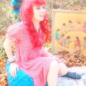 Pin up 40s swing polka dots dress H&M M classic