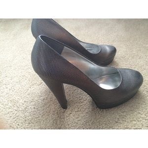 Grey Calvin Klein Pumps