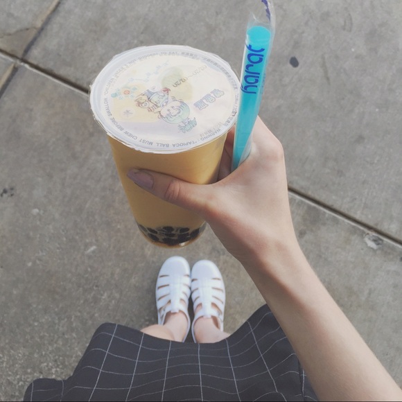 White Jelly Sandals - Picture 3 of 3