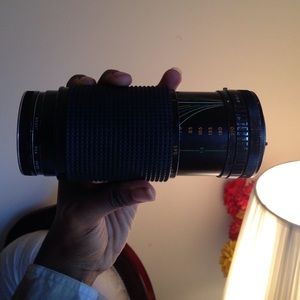 Vivitar high powered sepia lens