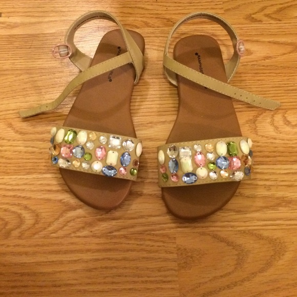 AMAZING DEAL!!!! Rampage Girls gemstones sandals