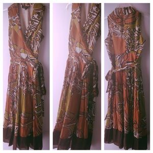 Beautiful Jones New York Wrap Around Dress!